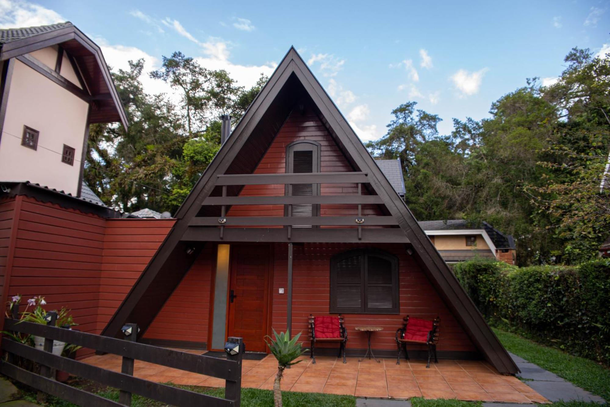 Chale Pinot Com Lareira Villa Campos do Jordão Exteriör bild