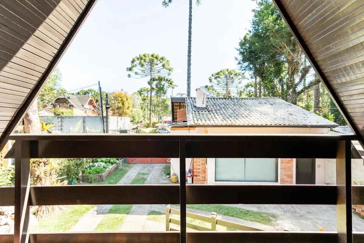 Chale Pinot Com Lareira Villa Campos do Jordão Exteriör bild