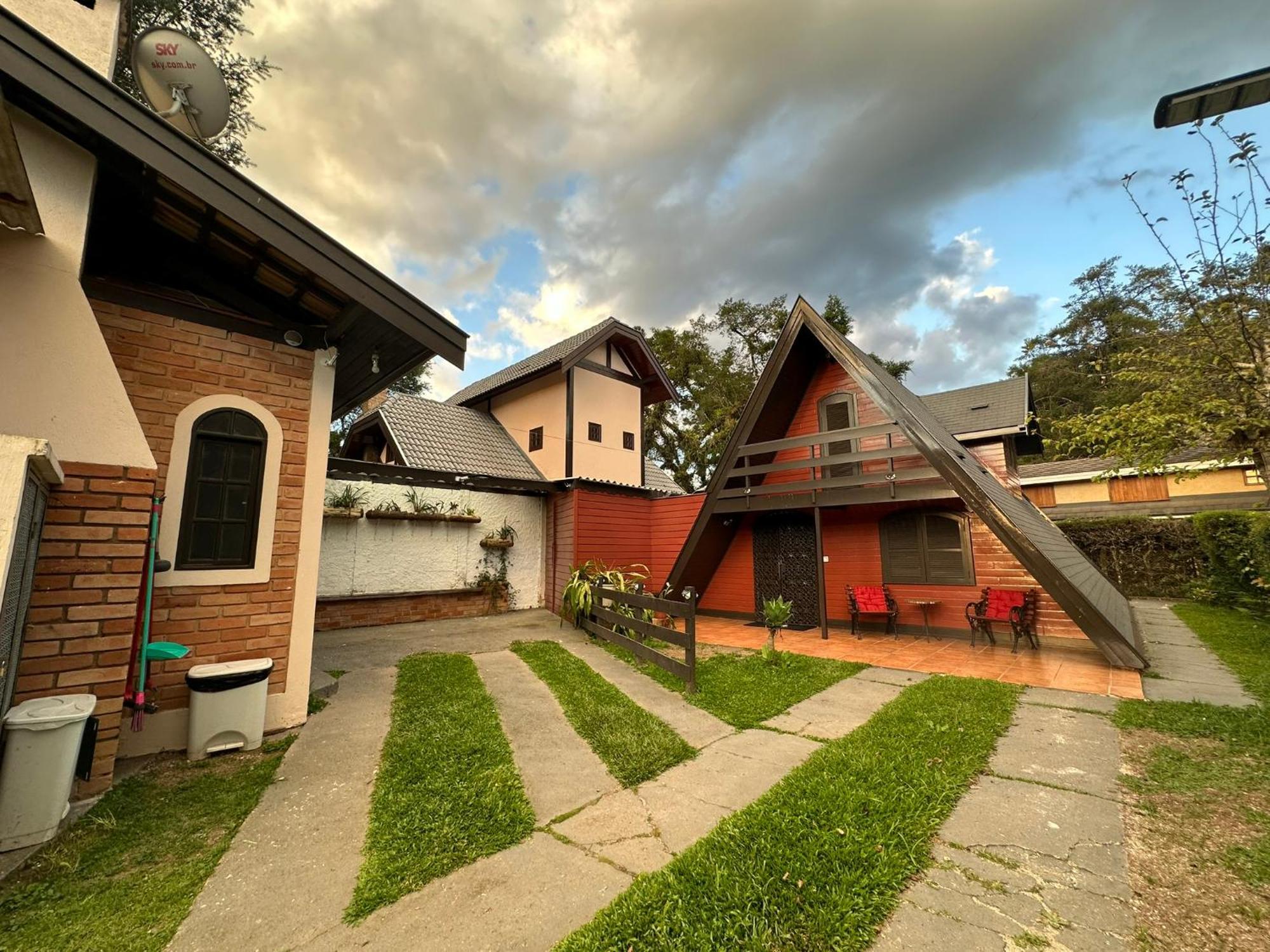 Chale Pinot Com Lareira Villa Campos do Jordão Exteriör bild